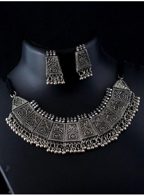 Oxidized Jewelry Set